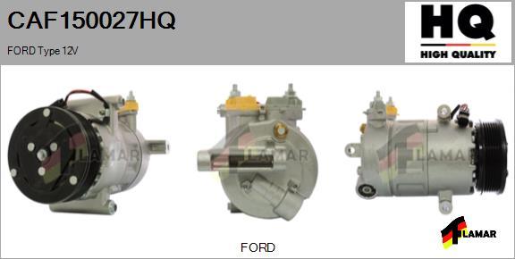 FLAMAR CAF150027HQ - Компресор, кондиціонер avtolavka.club
