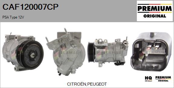 FLAMAR CAF120007CP - Компресор, кондиціонер avtolavka.club