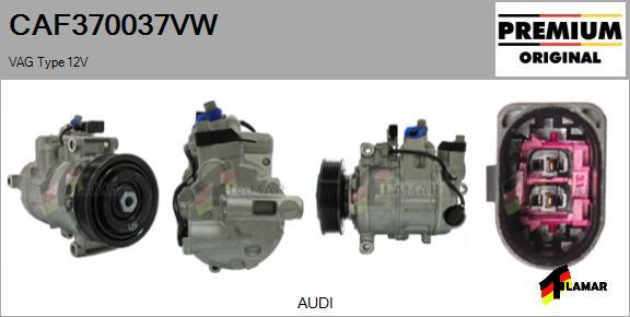 FLAMAR CAF370037VW - Компресор, кондиціонер avtolavka.club