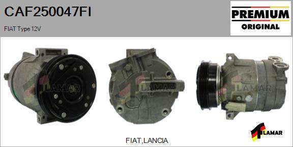 FLAMAR CAF250047FI - Компресор, кондиціонер avtolavka.club