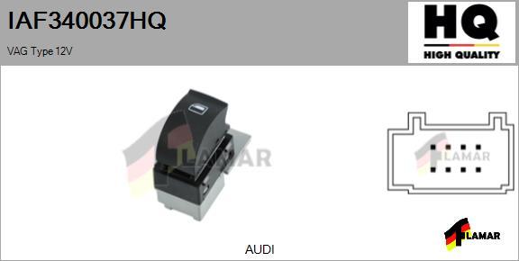 FLAMAR IAF340037HQ - Вимикач, стеклолод'емнік avtolavka.club