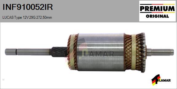 FLAMAR INF910052IR - Якір, стартер avtolavka.club