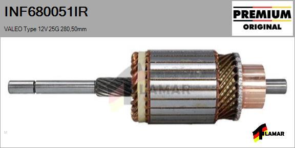 FLAMAR INF680051IR - Якір, стартер avtolavka.club