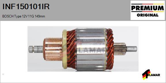 FLAMAR INF150101IR - Якір, стартер avtolavka.club