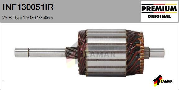 FLAMAR INF130051IR - Якір, стартер avtolavka.club