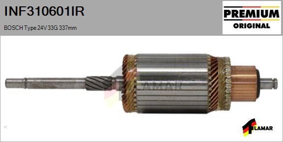 FLAMAR INF310601IR - Якір, стартер avtolavka.club