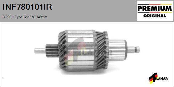 FLAMAR INF780101IR - Якір, стартер avtolavka.club