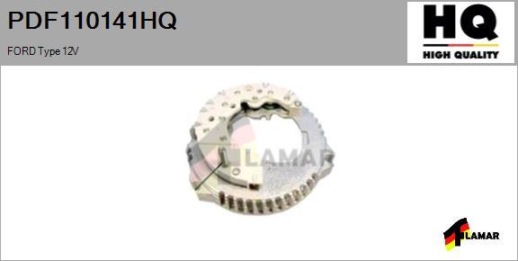 FLAMAR PDF110141HQ - Випрямляч, генератор avtolavka.club
