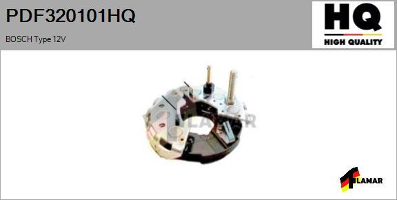 FLAMAR PDF320101HQ - Випрямляч, генератор avtolavka.club