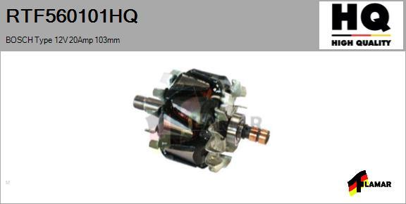 FLAMAR RTF560101HQ - Ротор, генератор avtolavka.club