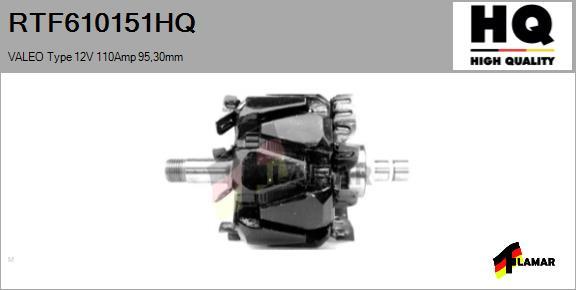 FLAMAR RTF610151HQ - Ротор, генератор avtolavka.club