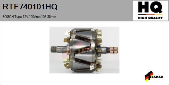 FLAMAR RTF740101HQ - Ротор, генератор avtolavka.club