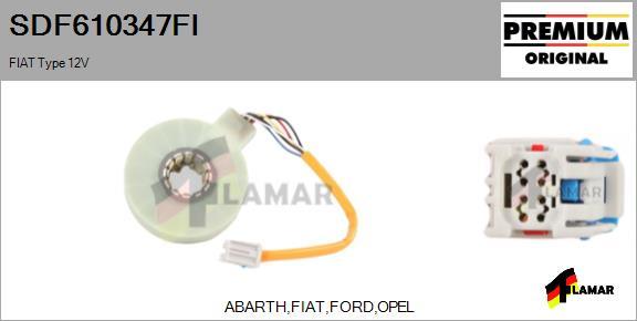 FLAMAR SDF610347FI - Датчик кута повороту руля avtolavka.club