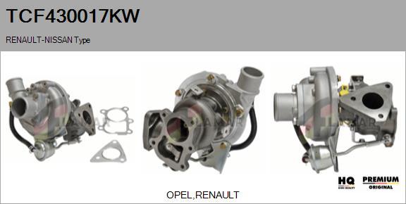 FLAMAR TCF430017KW - Компресор, наддув avtolavka.club