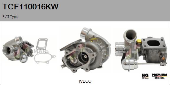 FLAMAR TCF110016KW - Компресор, наддув avtolavka.club