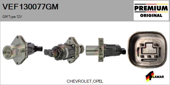 FLAMAR VEF130077GM - Клапан повернення ОГ avtolavka.club