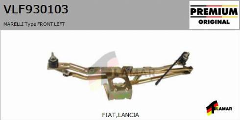 FLAMAR VLF930103
 - Система тяг і важелів приводу склоочисника avtolavka.club