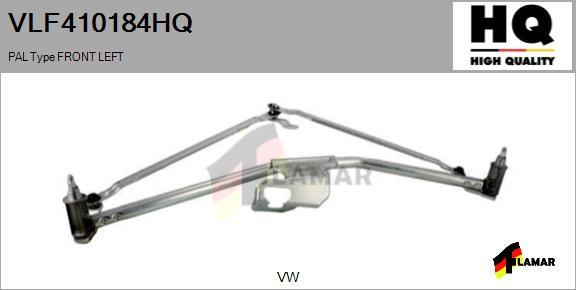FLAMAR VLF410184HQ - Система тяг і важелів приводу склоочисника avtolavka.club