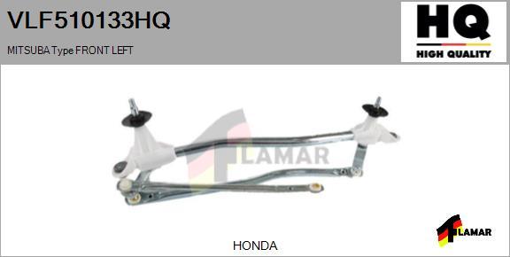 FLAMAR VLF510133HQ - Система тяг і важелів приводу склоочисника avtolavka.club
