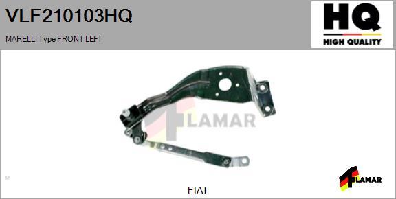 FLAMAR VLF210103HQ - Система тяг і важелів приводу склоочисника avtolavka.club
