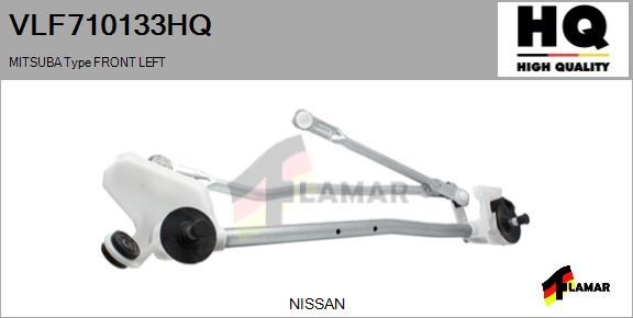 FLAMAR VLF710133HQ - Система тяг і важелів приводу склоочисника avtolavka.club