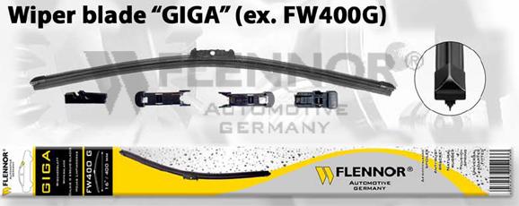 Flennor FW430G - Щітка склоочисника avtolavka.club