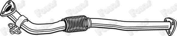 Fonos 09539 - Труба вихлопного газу avtolavka.club