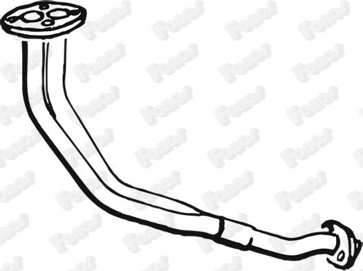 Fonos 16344 - Труба вихлопного газу avtolavka.club
