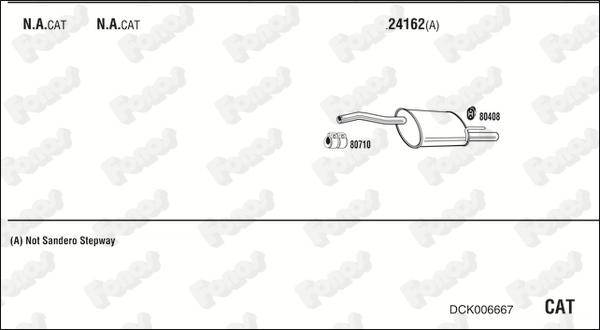 Fonos DCK006667 - Система випуску ОГ avtolavka.club