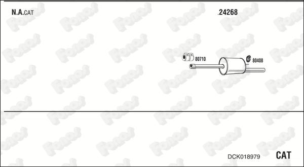 Fonos DCK018979 - Система випуску ОГ avtolavka.club