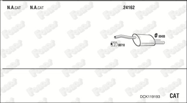 Fonos DCK119193 - Система випуску ОГ avtolavka.club