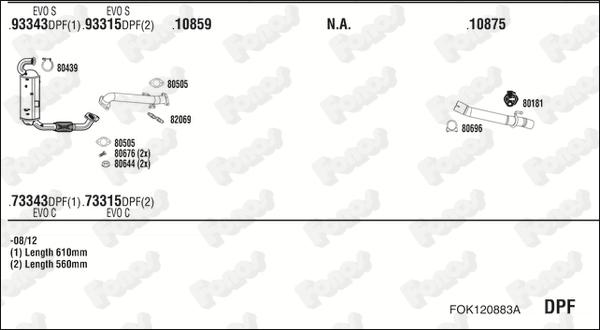 Fonos FOK120883A - Система випуску ОГ avtolavka.club