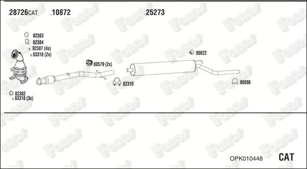 Fonos OPK010448 - Система випуску ОГ avtolavka.club