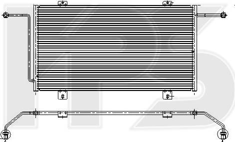 FPS FP 56 K169 - Конденсатор, кондиціонер avtolavka.club