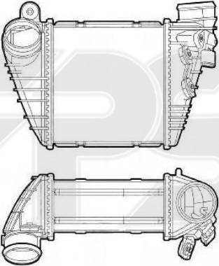 FPS FP 74 T65-X - Интеркулер avtolavka.club