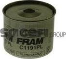FRAM C1191PL - Паливний фільтр avtolavka.club