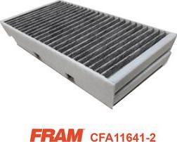 FRAM CFA11641-2 - Фільтр, повітря у внутрішній простір avtolavka.club