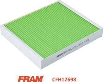 FRAM CFH12698 - Фільтр, повітря у внутрішній простір avtolavka.club