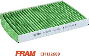 FRAM CFH12706 - Фільтр, повітря у внутрішній простір avtolavka.club