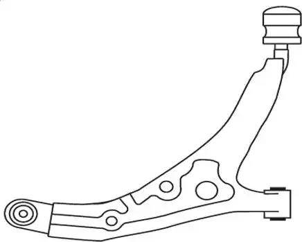 FRAP 1855 - Важіль незалежної підвіски колеса avtolavka.club