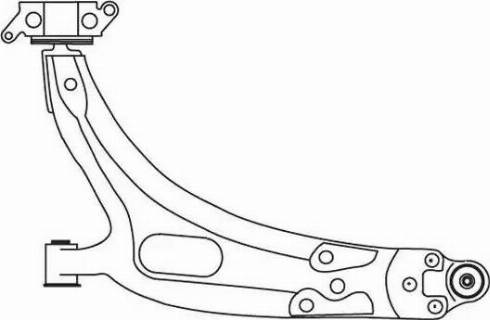 FRAP 1726 - Важіль незалежної підвіски колеса avtolavka.club