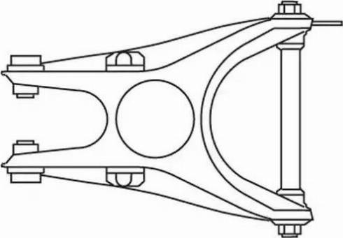 FRAP 3980 - Важіль незалежної підвіски колеса avtolavka.club