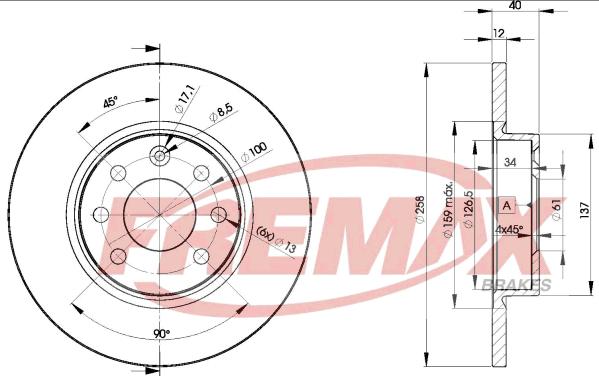 FREMAX BD-2947 - Гальмівний диск avtolavka.club