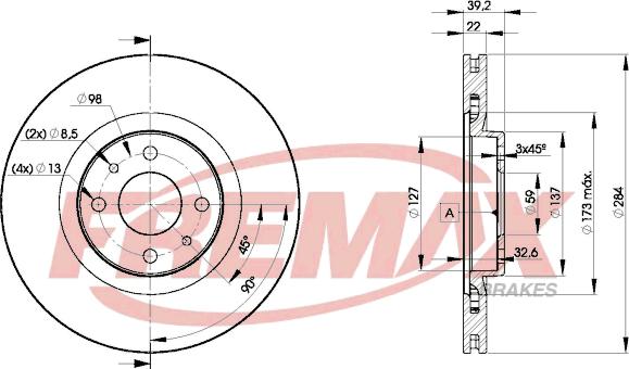 FREMAX BD-7947 - Гальмівний диск avtolavka.club