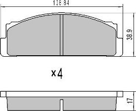 SACHS 111_0165 - Гальмівні колодки, дискові гальма avtolavka.club