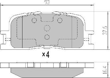 FREMAX FBP-0073 - Гальмівні колодки, дискові гальма avtolavka.club