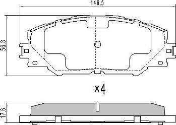 FREMAX FBP-1568 - Гальмівні колодки, дискові гальма avtolavka.club