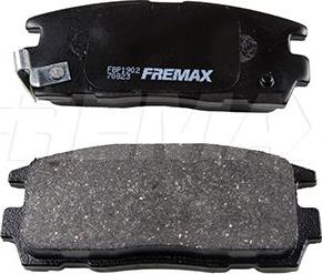 FREMAX FBP-1502 - Гальмівні колодки, дискові гальма avtolavka.club