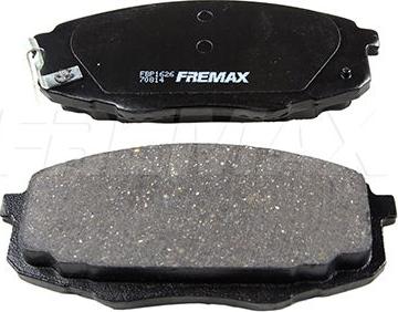 FREMAX FBP-1626 - Гальмівні колодки, дискові гальма avtolavka.club