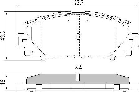 INTERBRAKE PD3345 - Гальмівні колодки, дискові гальма avtolavka.club